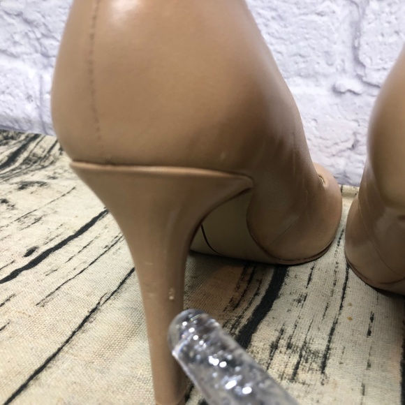 Nine West Cream Heels Size 8 - Picture 4 of 6